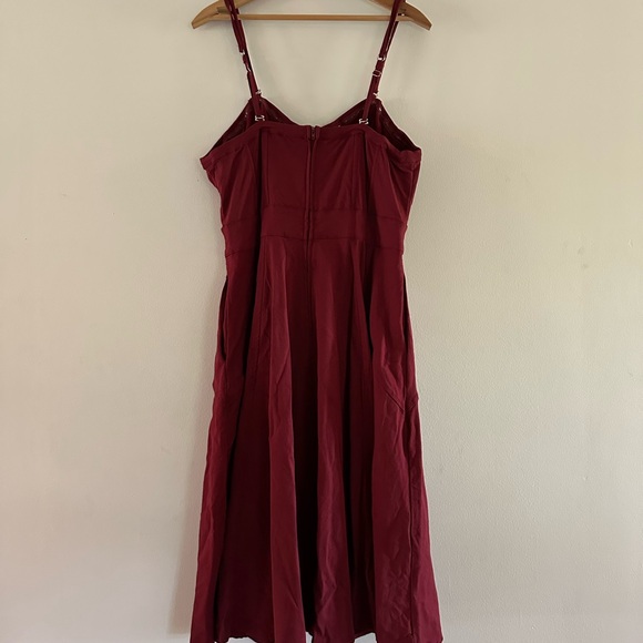 Unique Vintage Corset Midi Dress Renaissance Faire Cosplay Fairy Pirate Poetcore - Picture 5 of 11